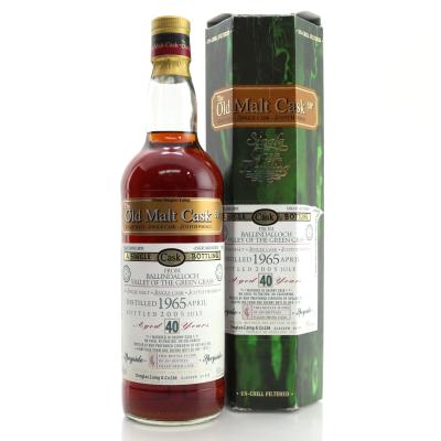 Glenfarclas 1965 Douglas Laing 40 Year Old / Ballindalloch Valley of the Green Grass