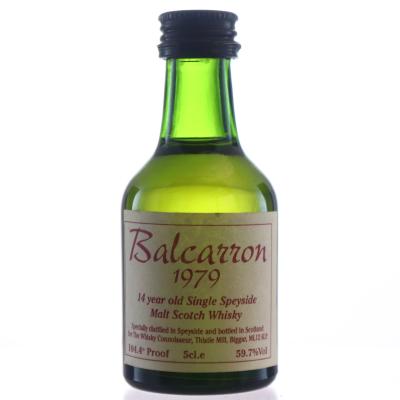 Dailuaine 'Balcarron' 1979 Whisky Connoisseur 14 Year Old Miniature