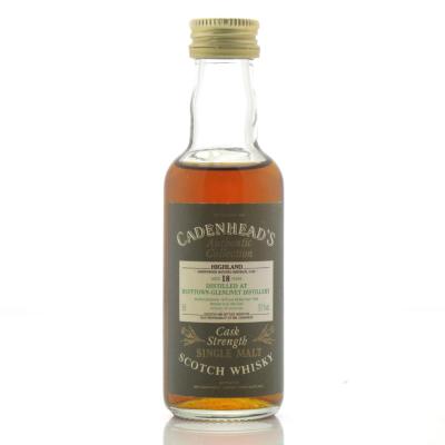 Dufftown 1979 Cadenhead's 18 Year Old Miniature 5cl