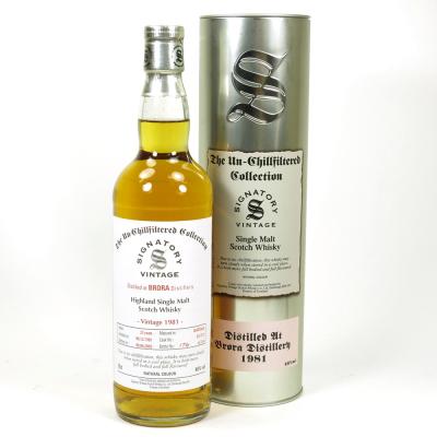 Image for Brora 1981 The Un-Chillfiltered Collection 23 Year Old