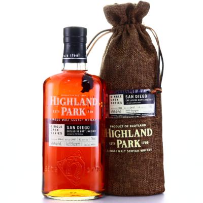 Highland Park 2004 Single Cask 12 Year Old #6551 / San Diego 2017