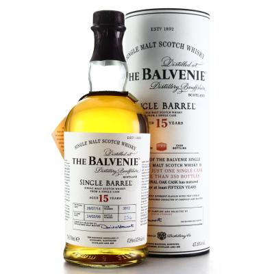 Balvenie 1999 Single Barrel 15 Year Old #3812