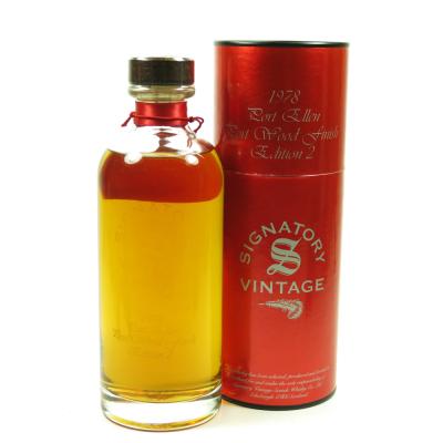 Port Ellen 1978 Signatory Vintage Port Wood Edition 2 Port Ellen 1978 Signatory Vintage Port Wood Edition 2