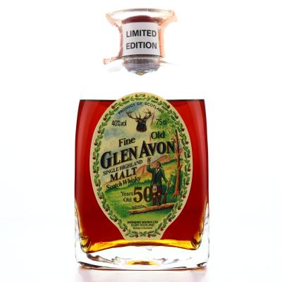 Glen Avon 50 Year Old Gordon and MacPhail Decanter 1980s