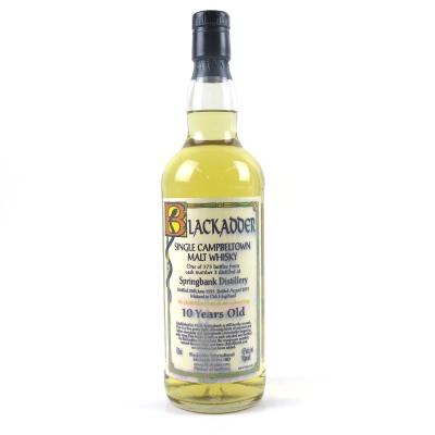 Springbank 1991 Blackadder Single Cask 10 Year Old