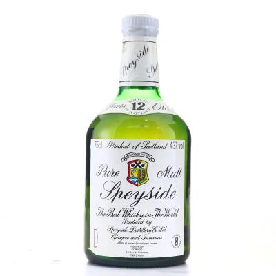 Speyside 12 Year Old Pure Malt 1980s / Corade Import