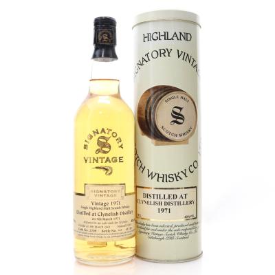 Clynelish 1971 Signatory Vintage 30 Year Old