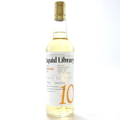 Tomintoul 2001 Whisky Agency 10 Year Old Heavily Peated / Liquid Library