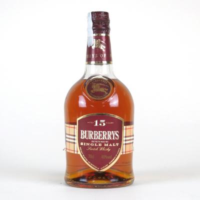 Image for Burberry's 15 Year Old Single Malt