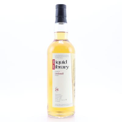 Littlemill 1989 Whisky Agency 24 Year Old / Liquid Library