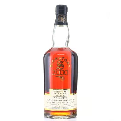 Glenlivet 1971 Signatory Vintage 27 Year Old / Millennium Edition