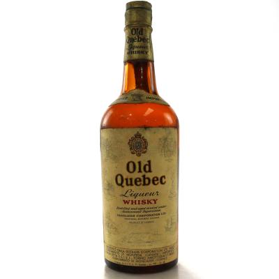 Old Quebec Liqueur Whisky 1960s