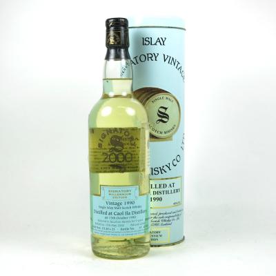 Caol Ila 1990 Signatory Vintage 9 Year Old Millenium Edition