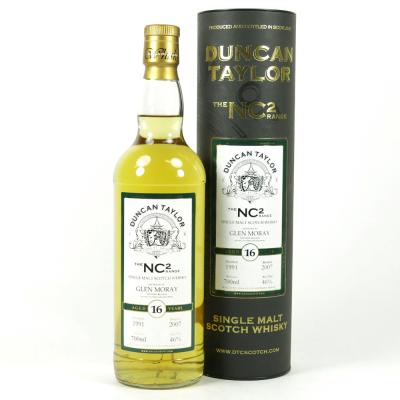 Glen Moray 1991 Duncan Taylor 16 Year Old