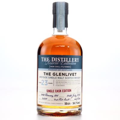 Glenlivet 1995 Reserve Collection 23 Year Old 50cl / Single Cask Edition