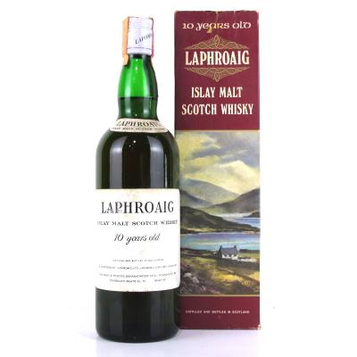 Laphroaig 10 Year Old circa 1970s / Bonfanti Import