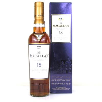 Macallan 18 Year Old 1991 37.5cl / US Import