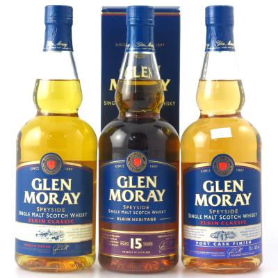 Glen Moray Selection 3 x 70cl