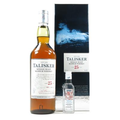 Talisker 25 Year Old 2014 Release / Including 5cl Anise Minature Talisker 25 Year Old 2014 Release / Including 5cl Anise Minature