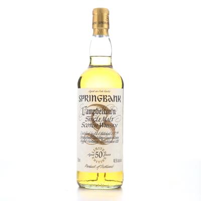 Springbank 50 Year Old Millennium Limited Edition 75cl / US Import