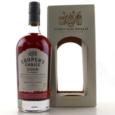 Craigellachie 2008 Cooper's Choice / Port Cask Finish