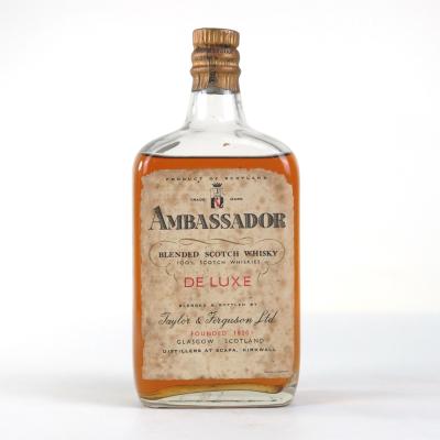 Ambassador De Luxe Scotch Whisky 1950/1960s