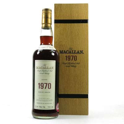 Macallan 1970 Fine and Rare