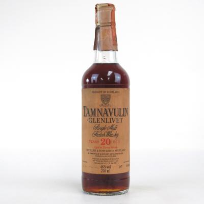 Tamnavulin - Glenlivet 20 Year Old 1980s