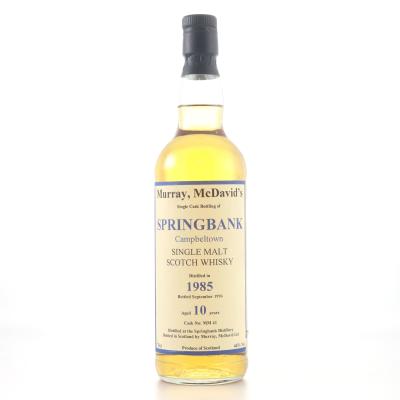 Springbank 1985 Murray McDavid 10 Year Old