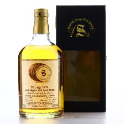 Dallas Dhu 1974 Signatory Vintage 18 Year Old