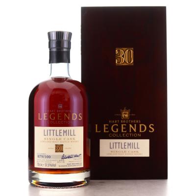 Littlemill 1988 Hart Brothers 30 Year Old Legends Collection