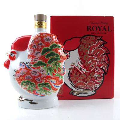 Suntory Whisky Royal Blend / Ceramic Rooster Decanter Suntory Whisky Royal Blend / Ceramic Rooster Decanter