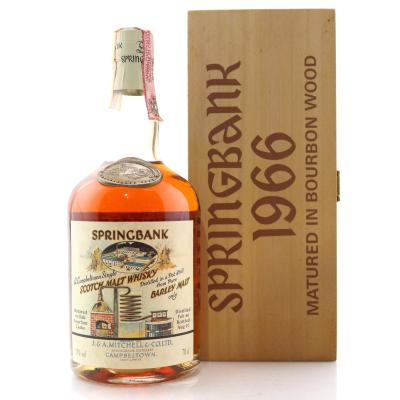 Image for Springbank 1966 Bourbon Cask 31 Year Old #484 / Local Barley