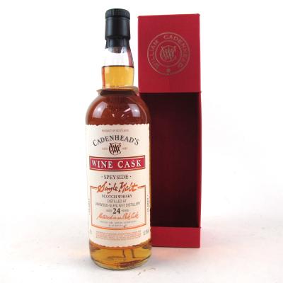 Linkwood 1989 Cadenhead's 24 Year Old Claret Wine Finish