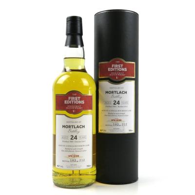 Mortlach 1989 First Editions 24 Year Old 75cl / US Import Mortlach 1989 First Editions 24 Year Old 75cl / US Import