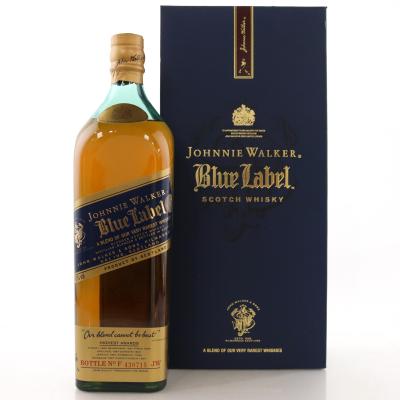 Johnnie Walker Blue Label 1 Litre / Singapore Duty Free
