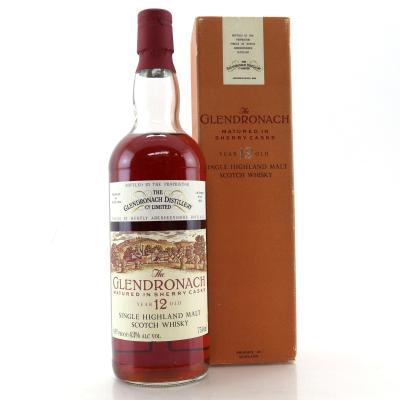 Glendronach 12 Year Old Sherry Casks 75cl 1990s / US Import