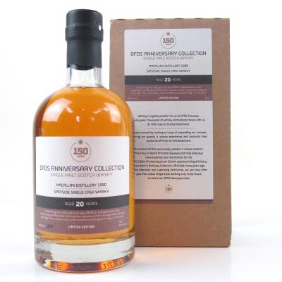 Macallan 1990 Single Cask 20 Year Old / Embassy Collection