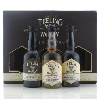 Teeling Trinity Miniature Pack 3 x 5cl