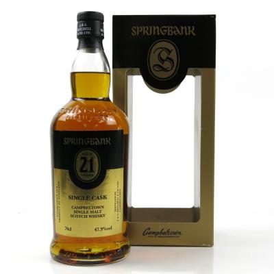 Springbank 21 Year Old Single Cask / Swiss Import