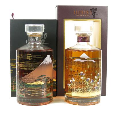 Hibiki 17 and 21  Year Old Mount Fuji 1st Edition