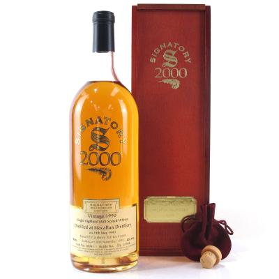 Macallan 1990 Signatory Vintage 1.5 Litre