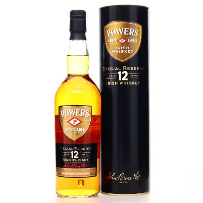 Powers 12 Year Old Gold label 75cl / US Import