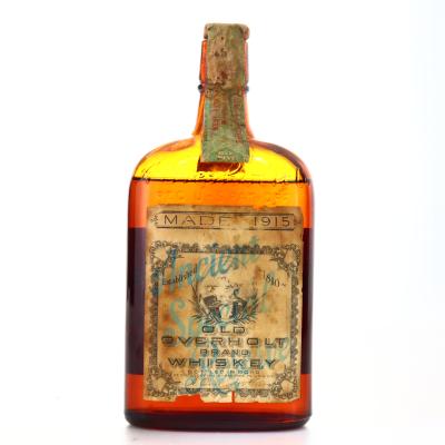 Old Overholt 1915 Bottled in Bond Pint / Prohibition Era Bottling