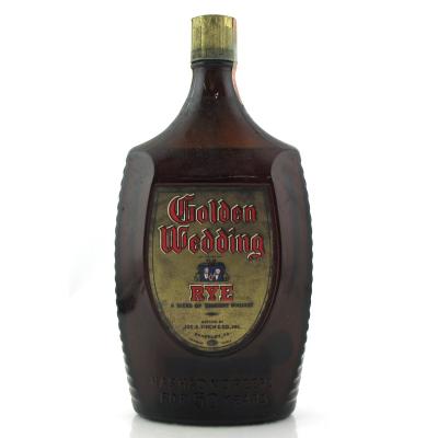 Image for Golden Wedding Blended Straight Rye Quart 1950s