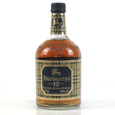 Burberry's 12 Year Old Blended Scotch Whisky 1980s