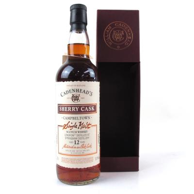 Longrow 2002 Cadenhead's 12 Year Old / Sherry Cask Longrow 2002 Cadenhead's 12 Year Old / Sherry Cask