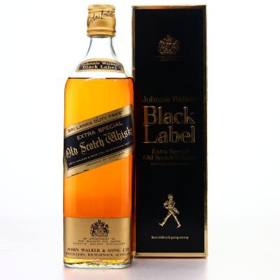 Johnnie Walker Black Label / Sri Lanka Duty Free