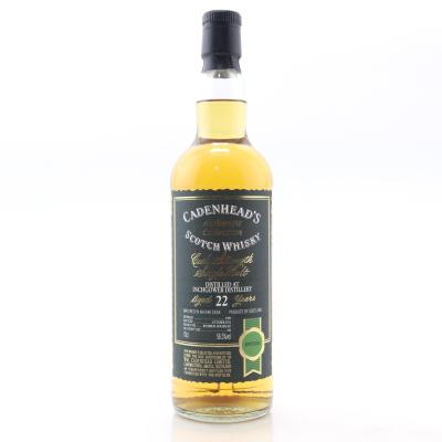 Inchgower 1989 Cadenhead's 22 Year Old