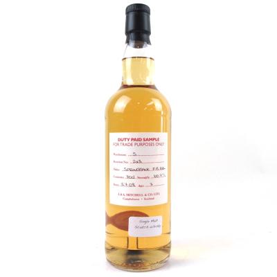 Springbank 2008 Duty Paid Sample 7 Year Old